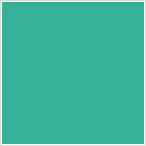 37B098 Hex Color Image (BLUE GREEN, KEPPEL)