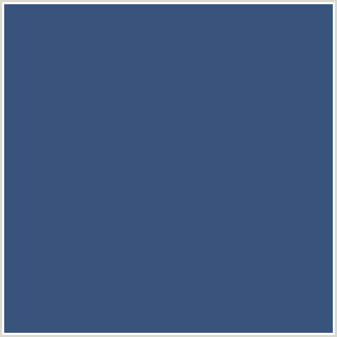 38547D Hex Color Image (BLUE, MIDNIGHT BLUE, SAN JUAN)