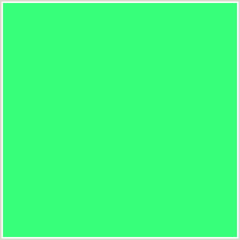 38FF79 Hex Color Image (GREEN BLUE)