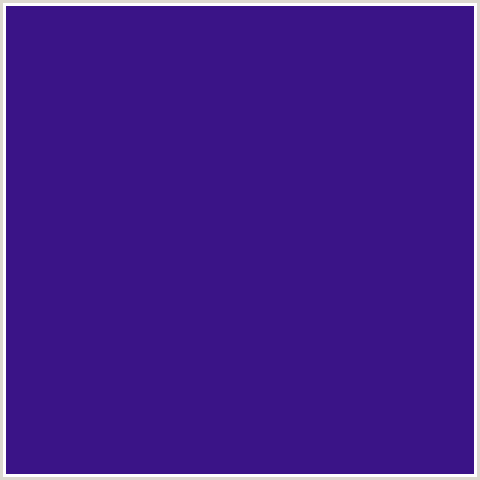 3A1487 Hex Color Image (BLUE VIOLET, PERSIAN INDIGO)