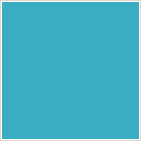 3BADC3 Hex Color Image (LIGHT BLUE, PELOROUS)