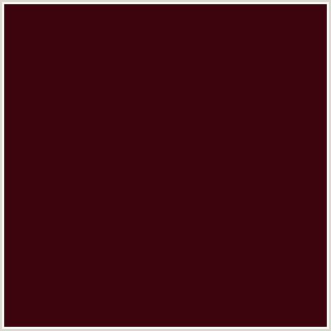3C040C Hex Color Image (BURNT MAROON, RED)