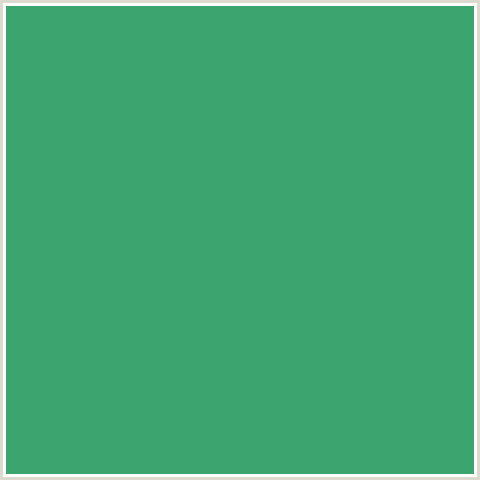 3CA46F Hex Color Image (GREEN BLUE, OCEAN GREEN)