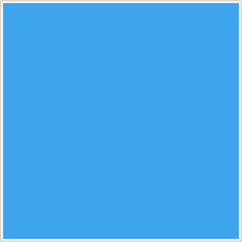 3CA5EE Hex Color Image (BLUE, PICTON BLUE)