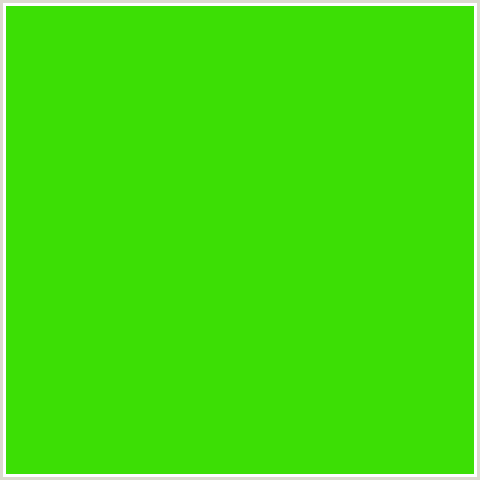 3CDF05 Hex Color Image (GREEN, HARLEQUIN)