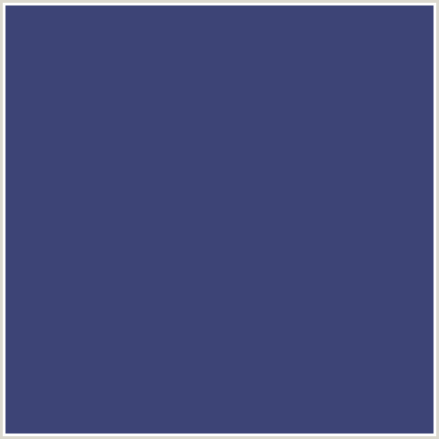 3D4476 Hex Color Image (BLUE, EAST BAY)