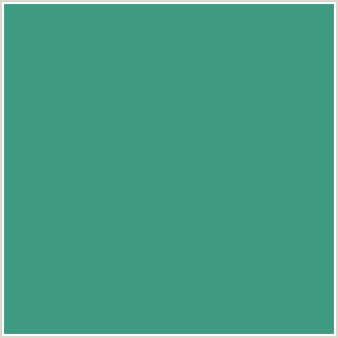 3E9A81 Hex Color Image (BLUE GREEN, OCEAN GREEN)