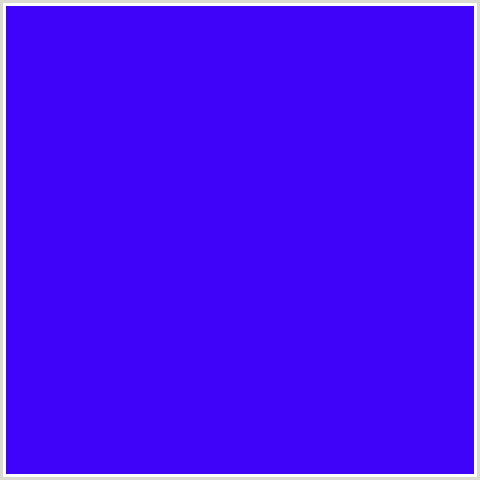 4003F9 Hex Color Image (BLUE, BLUE VIOLET)