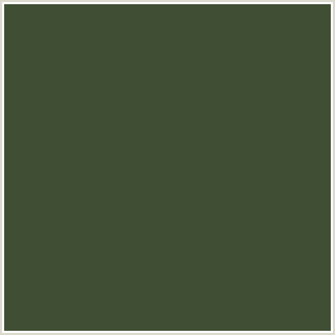 404E34 Hex Color Image (GREEN, TOM THUMB)