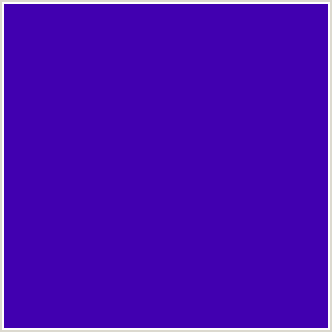 4100B0 Hex Color Image (BLUE VIOLET, PURPLE)