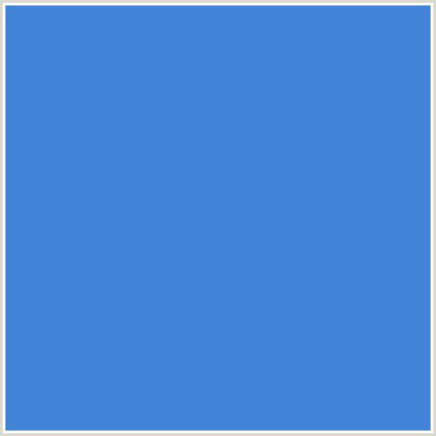 4183D7 Hex Color Image (BLUE, HAVELOCK BLUE)