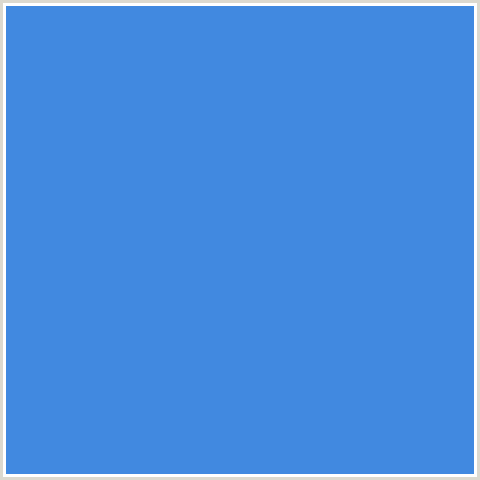 4189E0 Hex Color Image (BLUE, ROYAL BLUE)