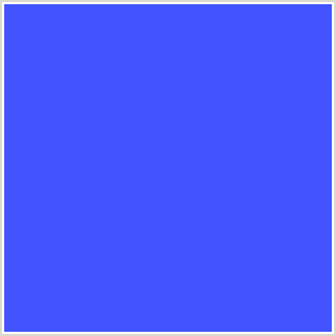 4253FF Hex Color Image (BLUE, DODGER BLUE)