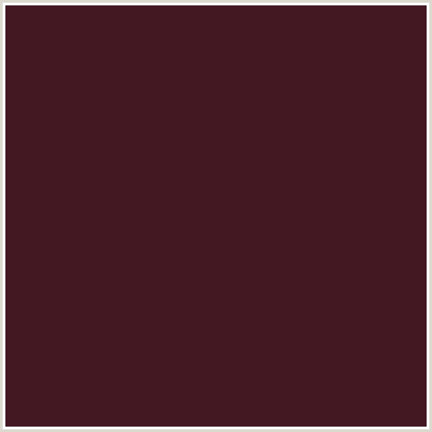 431822 Hex Color Image (COCOA BEAN, RED)