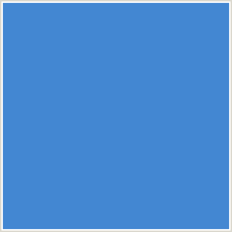 4387D2 Hex Color Image (BLUE, HAVELOCK BLUE)