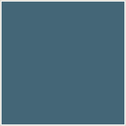 446677 Hex Color Image (BLUE, BLUE BAYOUX)