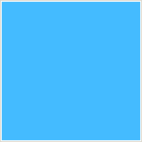 44BBFF Hex Color Image (BLUE, DODGER BLUE)
