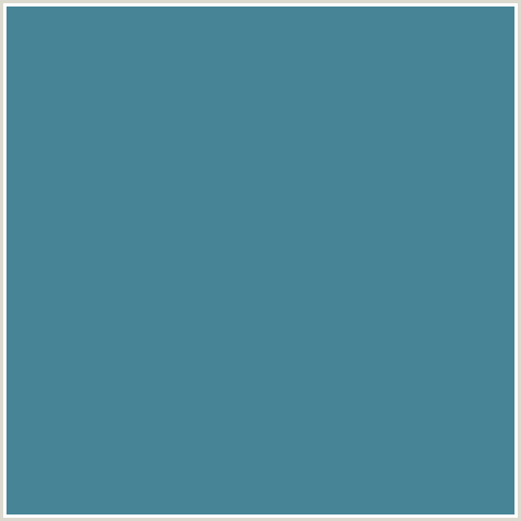 468496 Hex Color Image (LIGHT BLUE, TEAL, WEDGEWOOD)