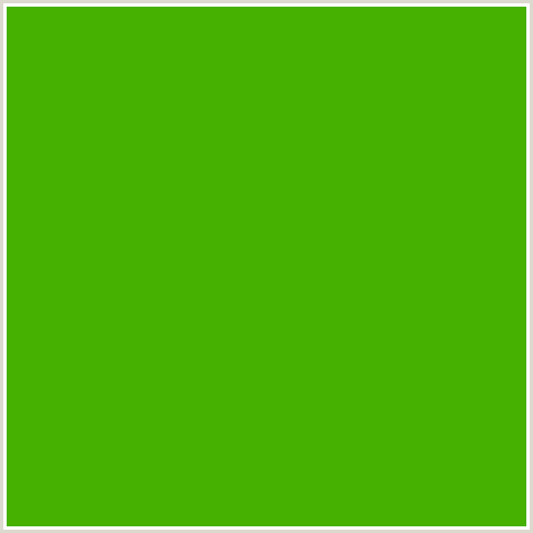 46B100 Hex Color Image (GREEN, LIMEADE)