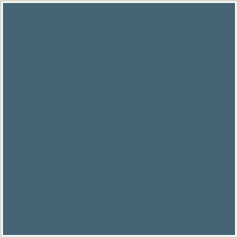 476475 Hex Color Image (BLUE, BLUE BAYOUX)
