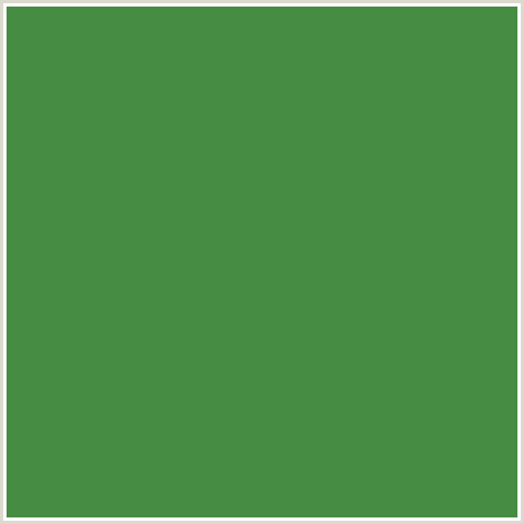 478C43 Hex Color Image (FERN GREEN, GREEN)