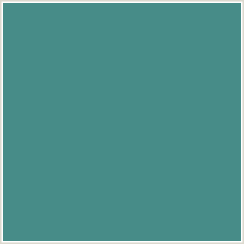 478C88 Hex Color Image (AQUA, LIGHT BLUE, SMALT BLUE, TEAL)