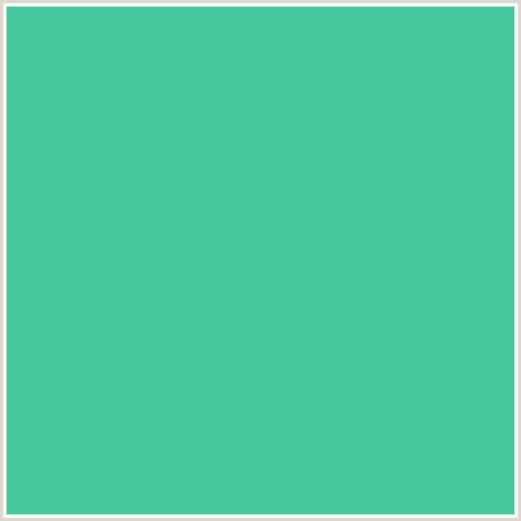 47C79B Hex Color Image (GREEN BLUE, PUERTO RICO)