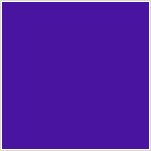 4814A0 Hex Color Image (BLUE GEM, BLUE VIOLET)