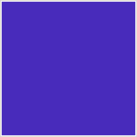482BBB Hex Color Image (BLUE VIOLET, PURPLE HEART)