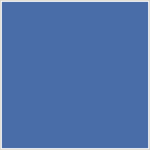 496DA8 Hex Color Image (BLUE, SAN MARINO)