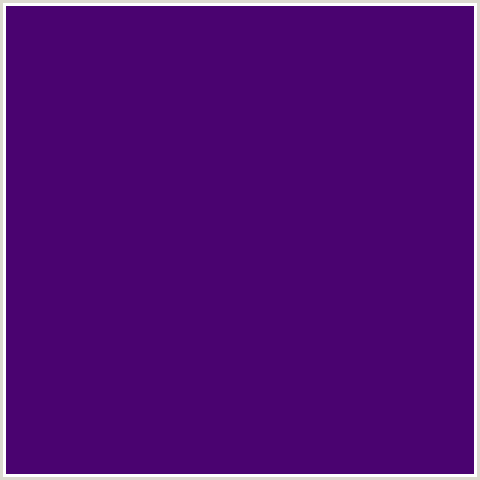 4A0370 Hex Color Image (BLUE DIAMOND, VIOLET BLUE)