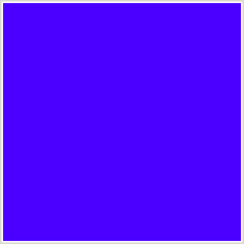 4B00FF Hex Color Image (BLUE VIOLET, ELECTRIC VIOLET)