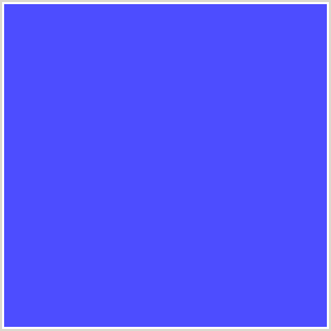 4D4DFF Hex Color Image (BLUE, DODGER BLUE)