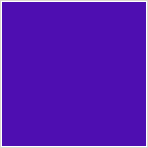 4E0EB1 Hex Color Image (BLUE GEM, BLUE VIOLET)