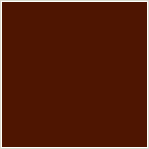 4E1500 Hex Color Image (INDIAN TAN, RED ORANGE)