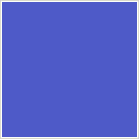 4E5AC7 Hex Color Image (BLUE, INDIGO)