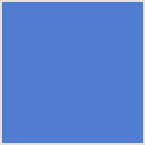 507CD1 Hex Color Image (BLUE, HAVELOCK BLUE)