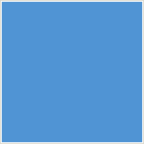 5094D4 Hex Color Image (BLUE, HAVELOCK BLUE)
