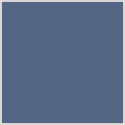 556685 Hex Color Image (BLUE, BLUE BAYOUX)