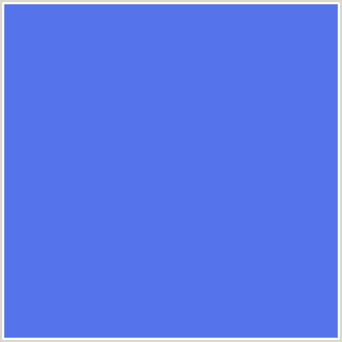 5574EC Hex Color Image (BLUE, CORNFLOWER BLUE)