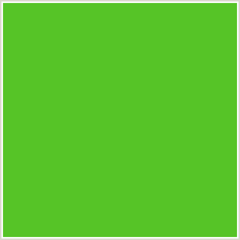 56C427 Hex Color Image (GREEN, LIMA)