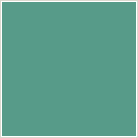 579B89 Hex Color Image (BLUE GREEN, PATINA)