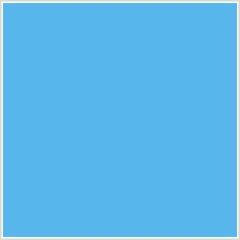 57B7EB Hex Color Image (BLUE, PICTON BLUE)