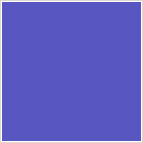 5857C1 Hex Color Image (BLUE, BLUE VIOLET)