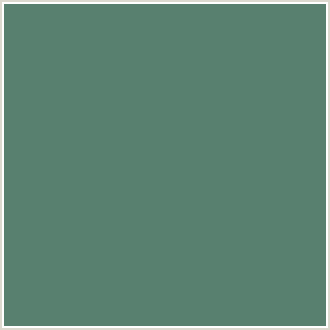 58806F Hex Color Image (COMO, GREEN BLUE)