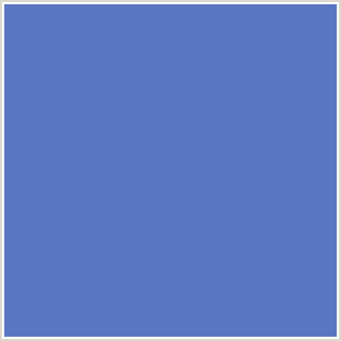 5976C3 Hex Color Image (BLUE, INDIGO)
