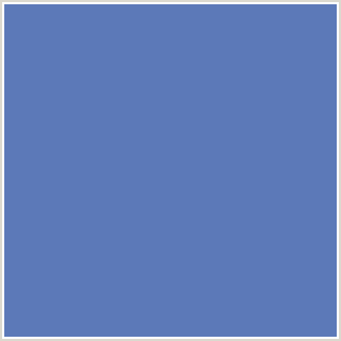 5C79B8 Hex Color Image (BLUE, STEEL BLUE)