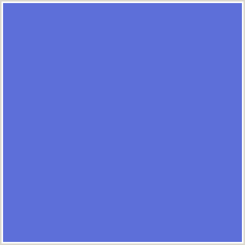 5D6FD9 Hex Color Image (BLUE, HAVELOCK BLUE)
