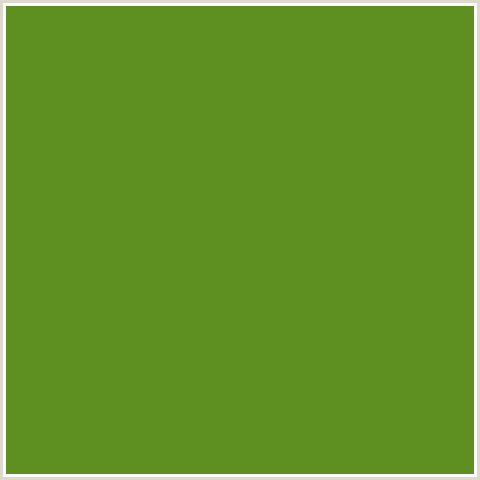 5D8F21 Hex Color Image (GREEN YELLOW, OLIVE DRAB)