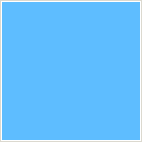 5EBDFF Hex Color Image (BLUE, MALIBU)